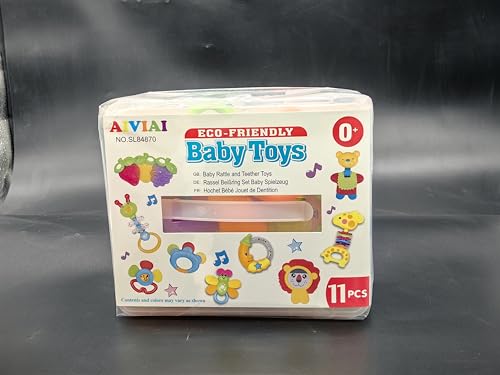 Baby Rattles Set: Musical Toys for Newborn