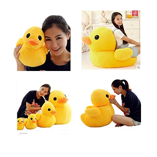 Cute Yellow Duck Plush Pillow Toy for Children