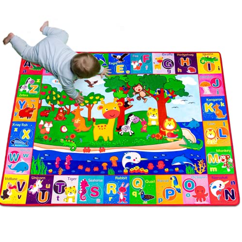 Teytoy Large Cotton Baby Play Mat, Foldable Non-Slip