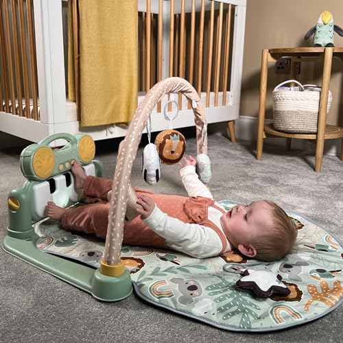 Animal Adventures Baby Piano Play Gym with Wireless Piano