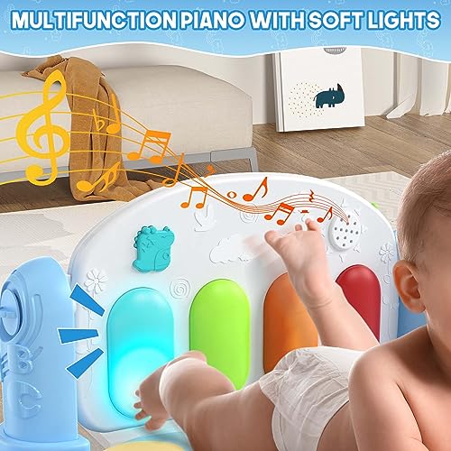 Musical Baby Play Mat with Hanging Toys
