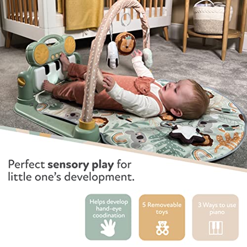 Animal Adventures Baby Piano Play Gym with Wireless Piano