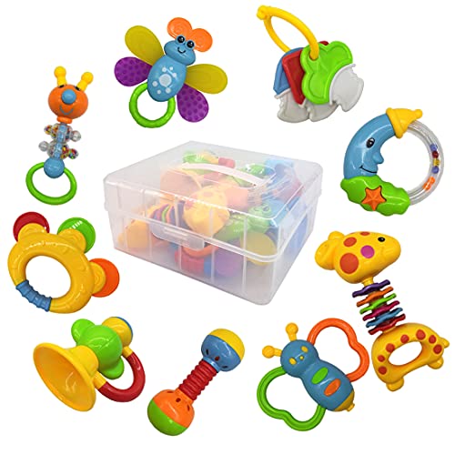 Baby Boy's First Rattles Gift Set - Fiouni