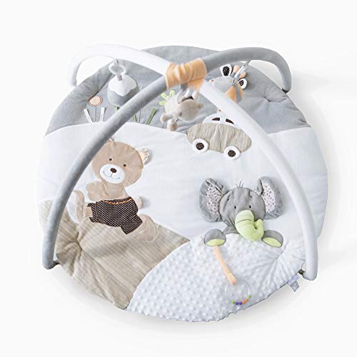 Safari Baby Play Mat Gym with Detachable Toys