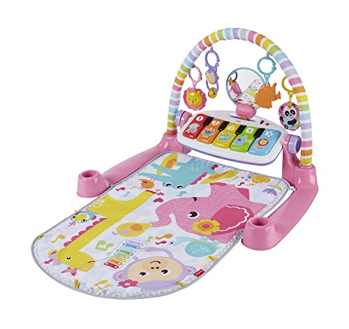 Fisher-Price Baby Play Gym | Deluxe Kick & Play - Pink