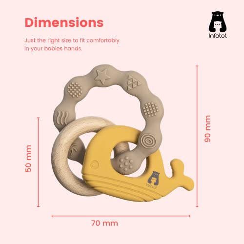 Infatot® Multi-Texture Teething Toys - Baby Essentials