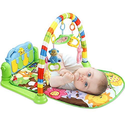 Luchild Baby Piano Gym Mat: Activity Music Play
