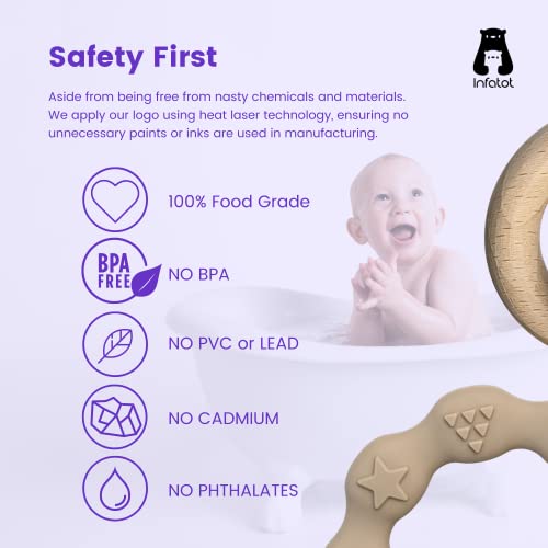Infatot® Multi-Texture Teething Toys - Baby Essentials