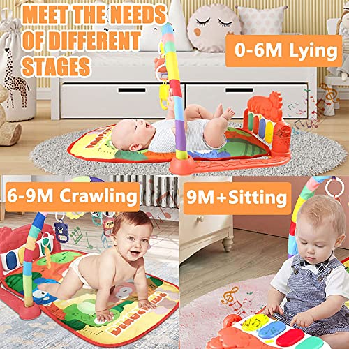 Baby Play Mat with Musical Piano and Activity Center