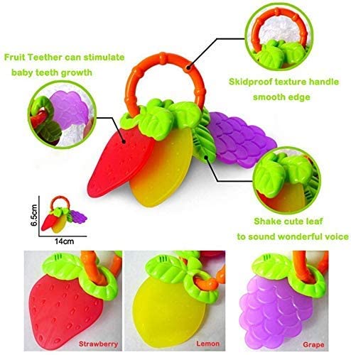 Rattle Teether Set - Sensory Baby Toy