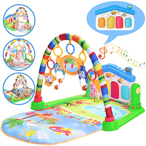 Musical Jungle Baby Play Gym Mat, Toy Gift