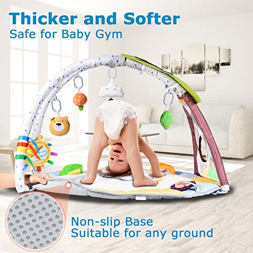 Baby Play Mat with 9 Toys and Gym