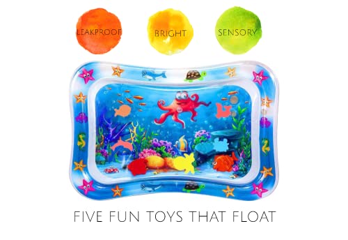 BabaBub Inflatable Water Mat - Baby Sensory Playmat