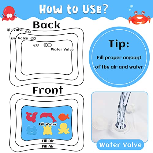 Vaktop Tummy Time Water Mat - Large Size