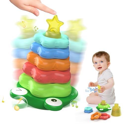 Montessori Stacking Toys for Babies - Age 1