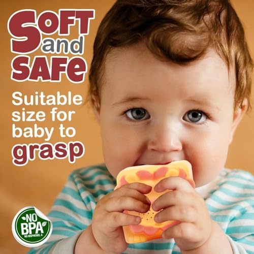 Soft Baby Blocks: Teethers, Chewing, Stacking Toys
