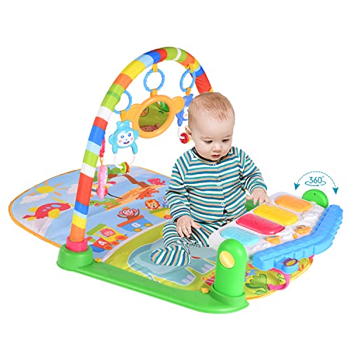 Musical Jungle Baby Play Gym Mat, Toy Gift