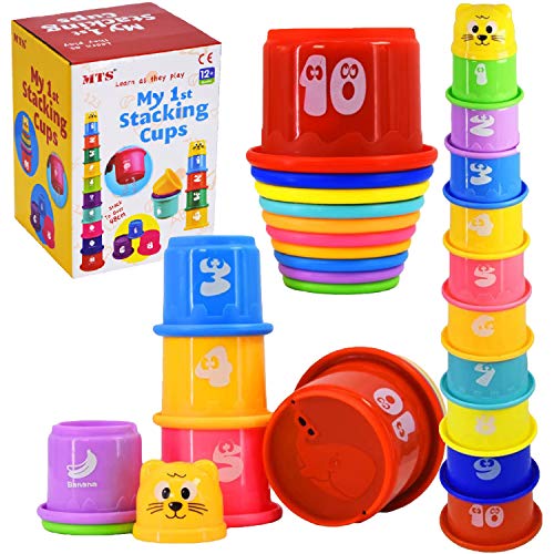 MTS Baby 11Pcs Stacking Cups for Preschool Learning