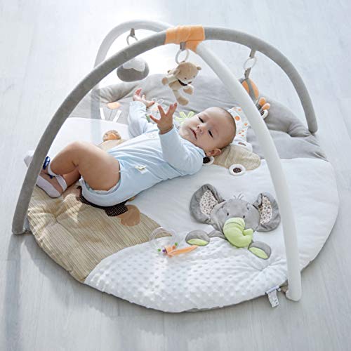 Safari Baby Play Mat Gym with Detachable Toys