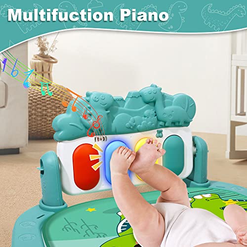 Blue Baby Play Mat with Music and Lights