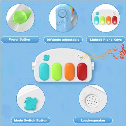 Musical Baby Play Mat with Hanging Toys