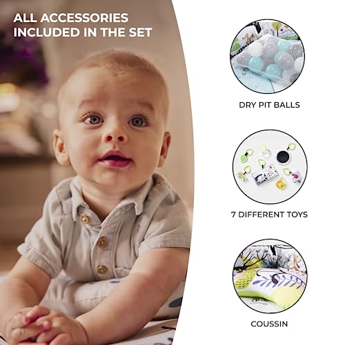 Kinderkraft Smartplay Baby Playmat - Educational Activity Gym