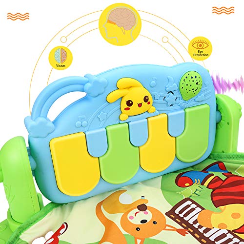 Luchild Baby Piano Gym Mat: Activity Music Play
