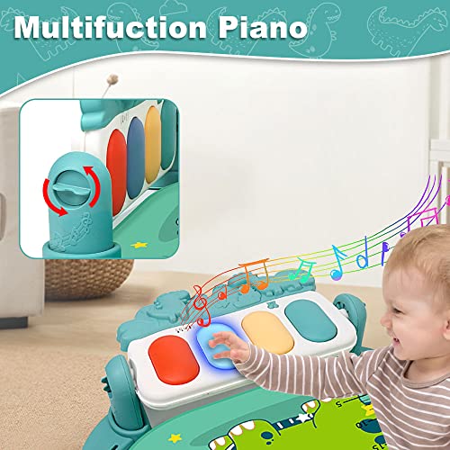 Blue Baby Play Mat with Music and Lights