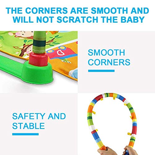 Musical Jungle Baby Play Gym Mat, Toy Gift