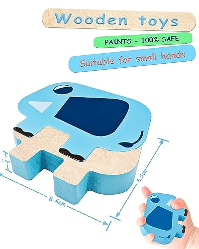 Animal Stacking Blocks - Montessori Toddler Toys