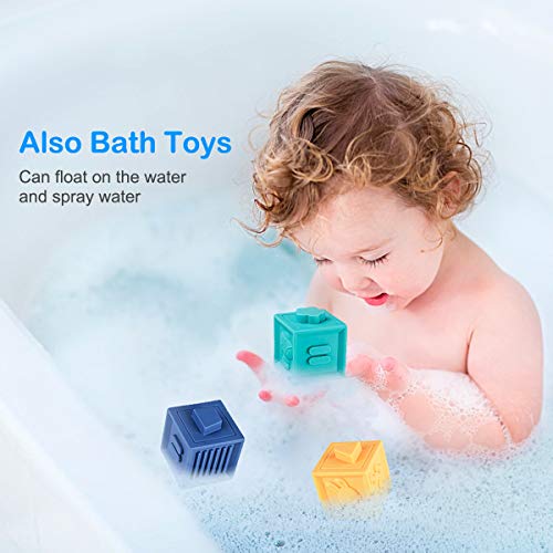 Montessori Baby Blocks: Soft, Stacking & Sensory Toys