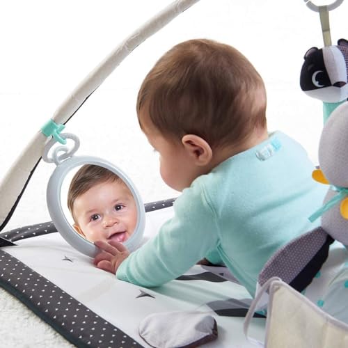 2-in-1 Black & White Musical Baby Play Mat