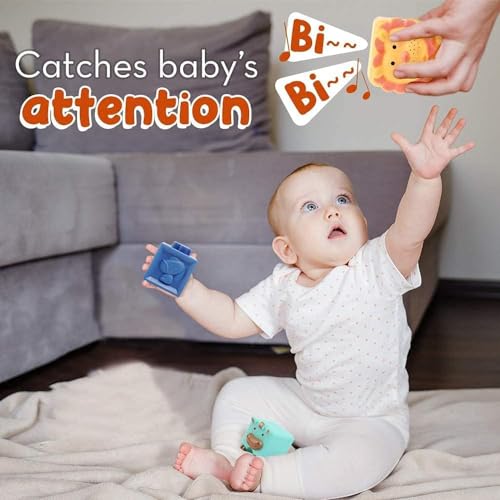 Soft Baby Blocks: Teethers, Chewing, Stacking Toys