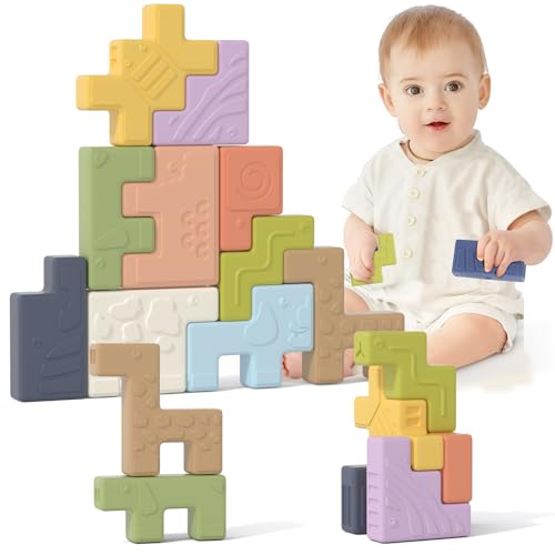 Lehoo Castle Baby Blocks, Soft Stacking Building Blocks