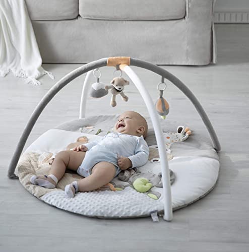 Safari Baby Play Mat Gym with Detachable Toys