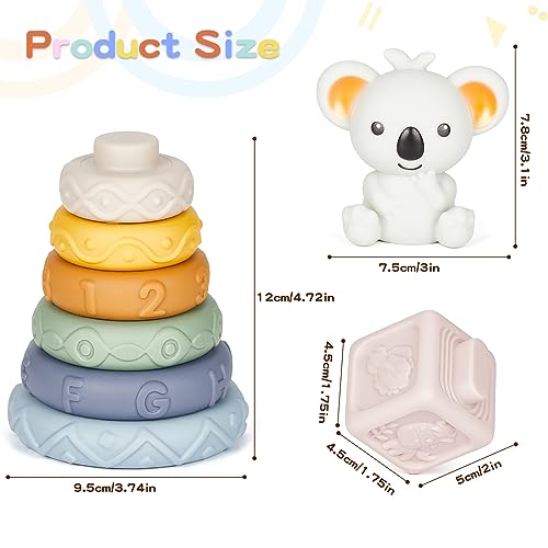 Lanvixo Stacking Toys: Building Blocks for Babies