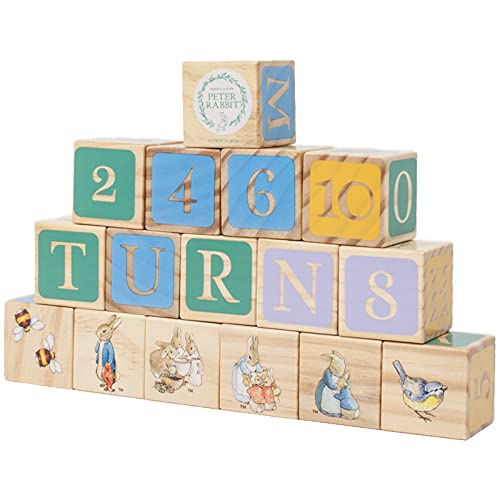 Peter Rabbit Wooden Building Blocks - Toddlers' Activity Toys