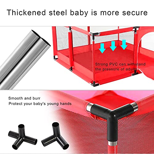 Youyijia Large Baby Playpen: Safe Indoor/Outdoor Toddler Fence
