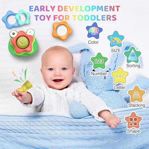 Montessori Stacking Toys for Babies - Age 1