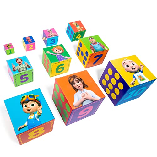 Cocomelon Stacking Blocks: Toddler Puzzle Game 18+ Months