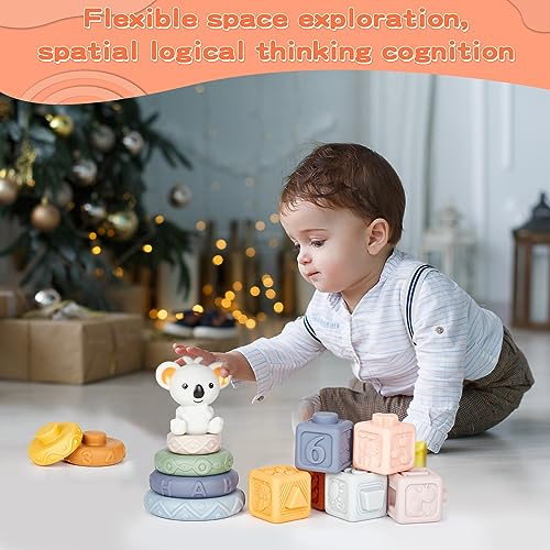 Lanvixo Stacking Toys: Building Blocks for Babies
