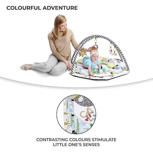 Kinderkraft Smartplay Baby Playmat - Educational Activity Gym