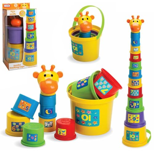 Gerry The Giraffe - Baby Stacking Cups Toy
