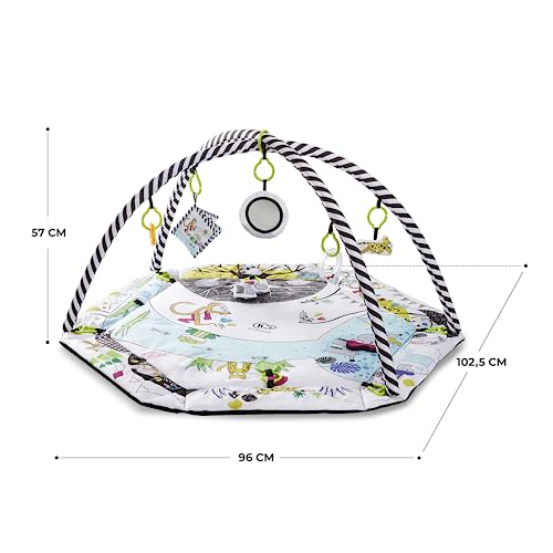 Kinderkraft Smartplay Baby Playmat - Educational Activity Gym