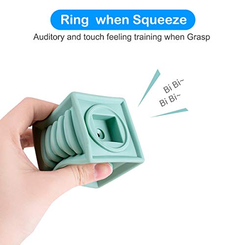 Montessori Baby Blocks: Soft, Stacking & Sensory Toys