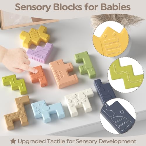 Lehoo Castle Baby Blocks, Soft Stacking Building Blocks