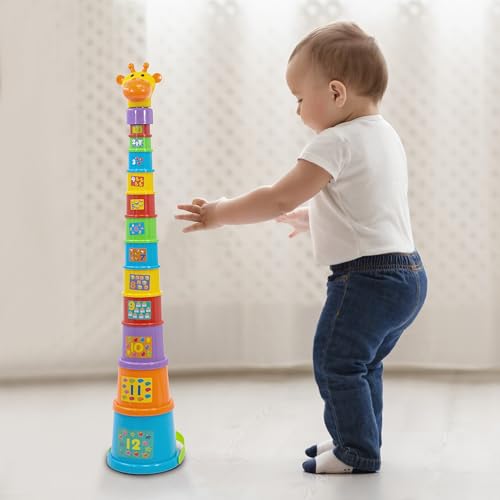 Gerry The Giraffe - Baby Stacking Cups Toy