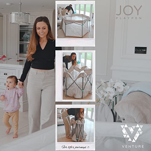 Venture All Stars Joy Baby Playpen - Portable & Compact