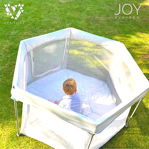 Venture All Stars Joy Baby Playpen - Portable & Compact