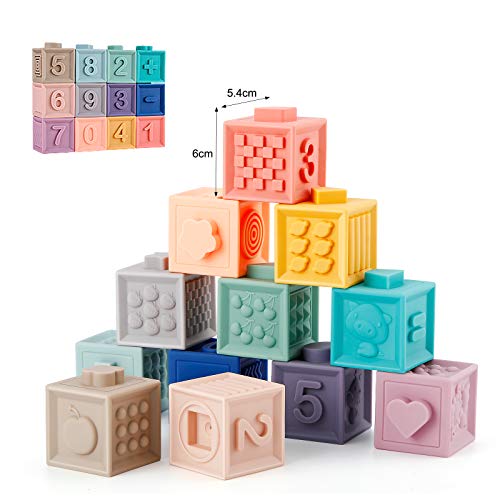 Montessori Baby Blocks: Soft, Stacking & Sensory Toys